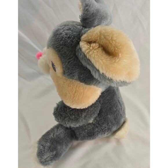Walt Disney Knickerbocker Bambi Thumper Plush Stuffed Bunny Rabbit 9" 1985 - Picture 6 of 7